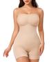 Imagem de Macacão Shapewear CtriLady sem alças Tummy Control Bege