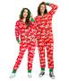 Imagem de Macacões Tipsy Elves Christmas Hohoho vermelhos tamanho L para adultos unissex