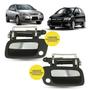 Imagem de Maçaneta Externa da Porta Dianteira Com Furo Cromada GM Astra 1998 a 2011 Zafira 2001 a 2012