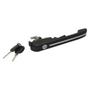 Imagem de MAÇANETA EXTERNA DIANT LD QUANTUM SANTANA 4P 1992 ATÉ 2006 FRISO INOX COM CHAVE Nº Original: