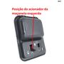 Imagem de Maçaneta Interna com moldura Esquerda Ford F-100 1972-1992