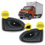 Imagem de Maçaneta Interna da Porta Dianteira Traseira Encaixe Haste Iveco Daily 2007 2008 2009 2010 2011
