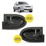 Imagem de Maçaneta Interna da Porta Dianteira Traseira Preto Ford Fiesta Street 1996 a 2006 Courier 1996 a 2013