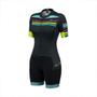 Imagem de Macaquinho ciclismo feminino Free Force New Wire Invert Gel