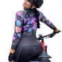 Imagem de Macaquinho Ciclismo Feminino Mtb Bike Prot Raio UV Gel 3D