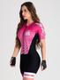 Imagem de Macaquinho De Ciclismo Feminino Savancini Infinity Dark Pink (3470)