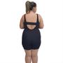 Imagem de Macaquinho Natação Light Plus Size Preto e Pink com Sustentação