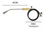 Imagem de Maçarico Lança Chamas 45cm Mangueira 2m c/ registro botijão