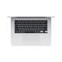 Imagem de MacBook Air Apple 15" Chip M4, CPU 10 Núcleos, GPU 10 Núcleos, Neural Engine 16 Núcleos, 16GB RAM, SSD 256GB, Prateado - MW1G3BZ/A