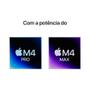 Imagem de MacBook Pro Apple 14", M4 Pro, CPU 12 Núcleos, GPU 16 Núcleos, Neural Engine de 16 Núcleos, 24GB RAM, SSD 512GB, Prateado - MX2E3BZ/A