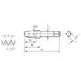 Imagem de Macho para Tubo HSS - NPT 1/8" X 27 (LG. SHK.) - 108/A GGMS ANSI - 1 Peça - OSG