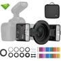 Imagem de Macro Flash Godox MF12 MF12-K2 TTL Speedlite fora da câmera