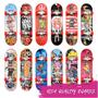 Imagem de Magicat Finger Skateboards para Crianças, Adolescentes - 12 Cool Finger Boards - Fingerboard Pack para Festa - Mini Jogos de Skate de Brinquedo para Meninos, Meninas - Lembrancinhas de Festa de Skate, Fingerboards Give Away