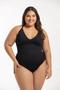 Imagem de Maiô Alças Fixas Liso Sem Bojo Plus Size