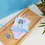 Imagem de Maiô Bluey Girls Full Body Summer 4-5 Anos Lilás/Azul