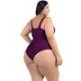 Imagem de Maio Body Acinturado Plus Size Modela Cintura Liso Casual