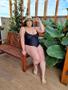 Imagem de Maiô Body Plus Size com Recort e Alça Finas Reguláveis Preto