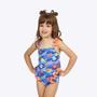 Imagem de Maiô Estampa Colorida Infantil Menina Moda Praia Siri Kids 39169