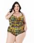 Imagem de Maiô Estampado Sem bojo natação praia Plus size