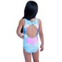 Imagem de Maiô Infantil Estampa Localizada Meninas Body Proteção UV