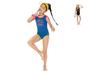 Imagem de Maiô infantil roupa p/ natação piscina praia  alta-qualidade