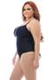 Imagem de Maiô Plus Size com Compressão Abdominal Preto Lua Nova