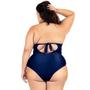 Imagem de Maiô Plus Size liso Chapa barriga Com Bojo Cortinão