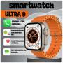 Imagem de Mais do que um Relógio: Smartwatch Ultra 9 Laranja - Sua Nova Tecnologia!