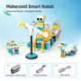 Imagem de Makerzoid Smart Robot Kit 72 em 1 STEM com Sensor e Motor para Crianças 6+