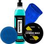 Imagem de Makker 2.0 Maquiador Reparador Tira Risco de Pintura de Carro 500ml Cera Hybrid Wax Super Proteção Automotiva 240ml Vonixx