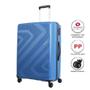 Imagem de Mala Grande para Viagem Polipropileno American Tourister Camboriu Cadeado Tsa Rodas 360º Azul