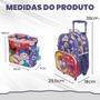 Imagem de Mala Mochila com Rodinhas e Estojo Infantil 