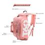 Imagem de Mala Mochila T60 Transversal Feminina Fitness Luxo Cor Rose