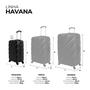 Imagem de Mala pequena de bordo Havana 4 Rodas Swiss Move Preta