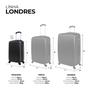 Imagem de Mala pequena de bordo Londres 4 Rodas Swiss Move Preta
