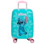 Imagem de Mala Viagem Infantil Stitch Com Rodinha 360 Cor Verde