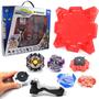 Imagem de Maleta 4 Em 2 Beyblade Metal Burst+ Lançador+ Grip+ Arena Td