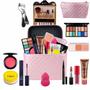 Imagem de Maleta com Maquiagens Base Ruby Rose Necessaire BZ20