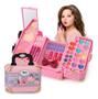 Imagem de Maleta De Maquiagem Infantil Sombra Batom Gloss Blush Fenzza