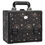 Imagem de Maleta de Maquiagem Joligrace com 3 Bandejas e Suporte para Pincel - Design Star Chart
