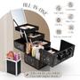 Imagem de Maleta de Maquiagem Joligrace com 3 Bandejas e Suporte para Pincel - Design Star Chart