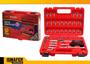 Imagem de Maleta De Soquetes Kit De Bits Com Chave Catraca 57 Peças