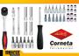 Imagem de Maleta De Soquetes Kit De Bits Com Chave Catraca 57 Peças