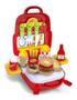 Imagem de Maleta Fast Food De Brinquedo 3 Em 1 / Mochila / Display - Toy King