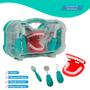 Imagem de Maleta Infantil Kit Dentista 5 Peças Pakitoys 1270 Cor Verde