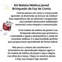 Imagem de MALETA KIT MEDICO MADEIRA 10 ACESSORIOS FAZ DE CONTA MONTESSORI JANOD 3 a 8 anos