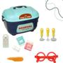 Imagem de Maleta Médico Infantil Kit 19 Peças Brinquedo Educativo