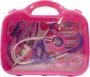 Imagem de Maleta Menina Médica Rosa Kit Maletinha Infantil Brinquedo - 99TOYS