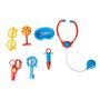 Imagem de Maleta Mini Doutor Azul Brincando de Médico 7pçs Paki Toys