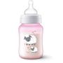 Imagem de Mamadeira Anti-colic Rosa Decorada Ovelha 260ml - Avent